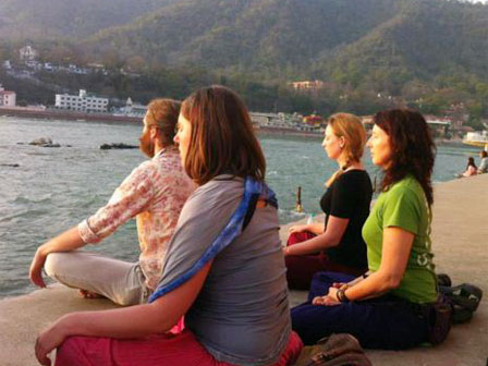 yoga y meditation, Rishikesh